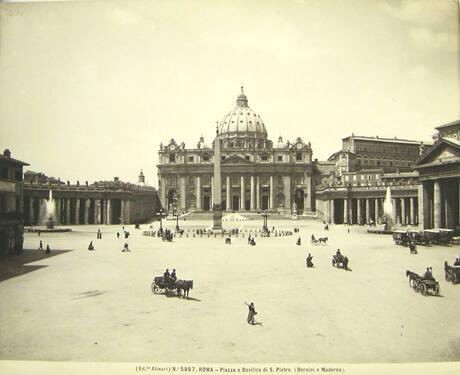 Travel Photo - Plaza and Basilica at St. Peters