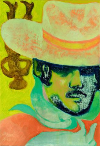 Cowboy study (Prussian Blue)