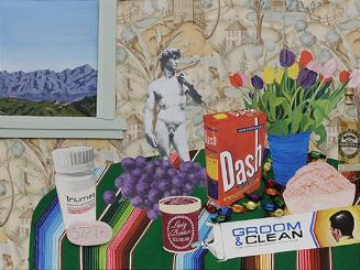 Still-Life with Triumeq and Wrapped Candies that remind me of Félix Gonzáles-Torres