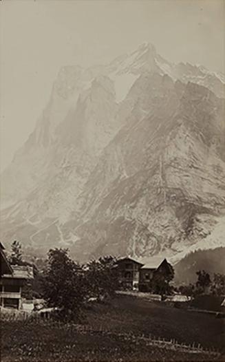 Wetterhorn En La Chaten De L'Aigle (Suisse)