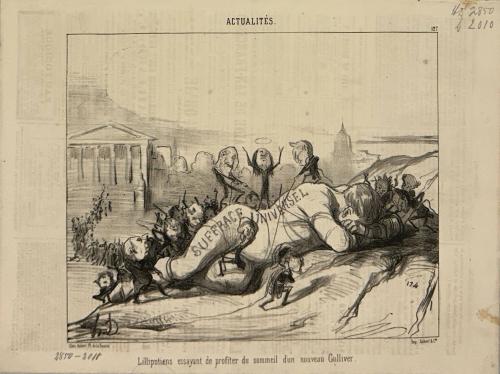 Lilliputiens essayant de profiter du sommeil…
