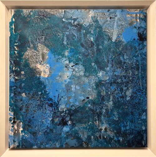 Shimmering Blue Lake
