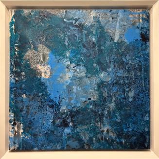 Shimmering Blue Lake