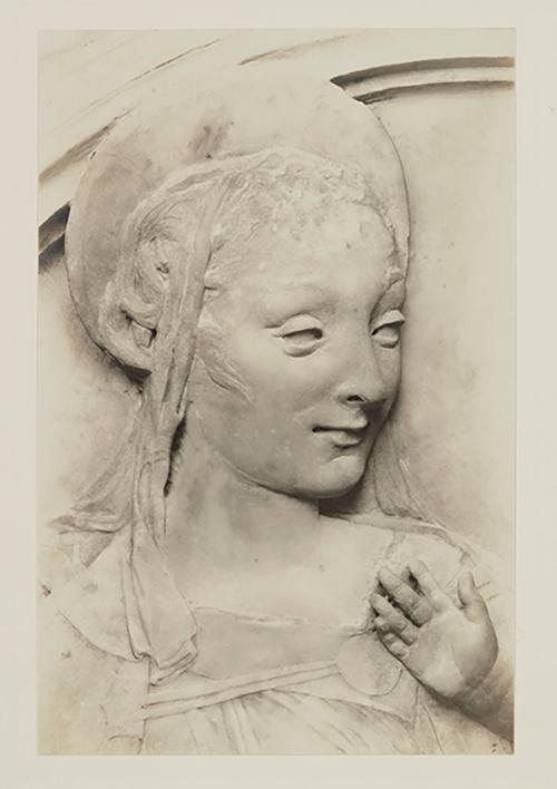 Madonna and Child; Head of Madonna