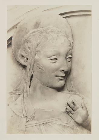 Madonna and Child; Head of Madonna