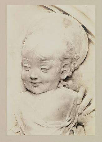 Madonna and Child; Head of Child