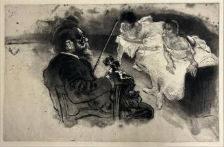 Violinist and Dancers