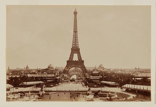 View of Exposition from Trocadéro