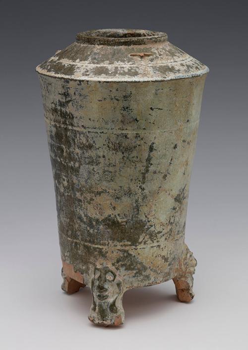 Model of a Granary Jar with Bear-Shaped Feet