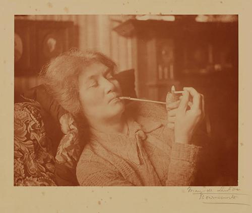 Untitled (Self-Portrait with Pipe)
