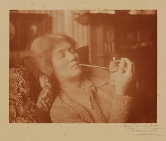 Untitled (Self-Portrait with Pipe)