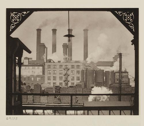 Consolidated Edison from the Second Avenue Elevated, New York