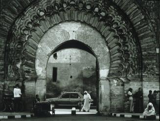 Large Carved Archway