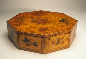 Decorated Sewing Box