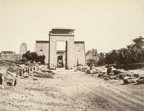 Untitled (Temple of Karnak at Thebes)