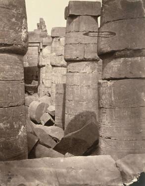 Untitled (Fallen Columns, Karnac, Thebes)