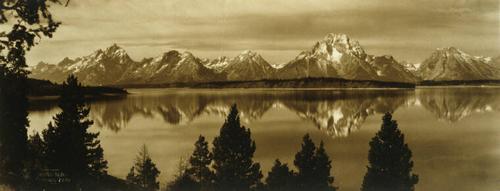The Teton Range from the Shores of Jackson Lake