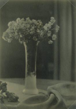 Flowers in Glass Vase