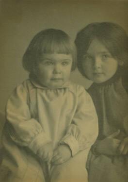 Toddler and Young Girl