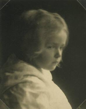 Young Girl in Three-Quarter View