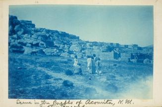 Scene in the Pueblo of Acomita, New Mexico. Instantaneous.