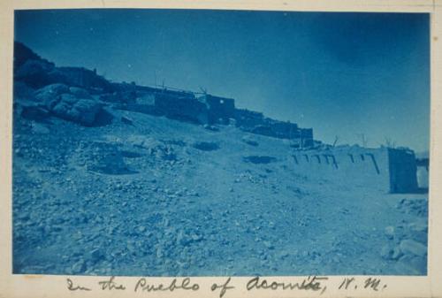 In the Pueblo of Acomita, New Mexico