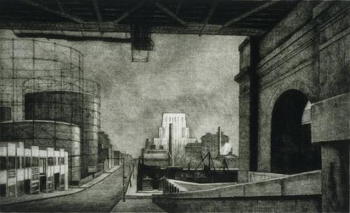 York Avenue, Sunday Morning, artist's proof, ed. 7/10