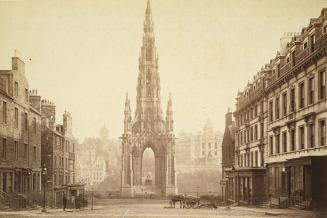 The Scott Memorial at Edinburgh