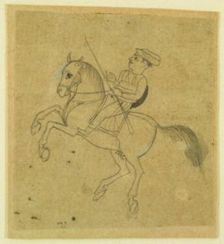 Man on Rearing Horse