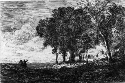 Paysage d'Italie