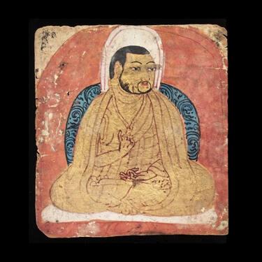 Image of Lama for Use in Buddhist Rituals
