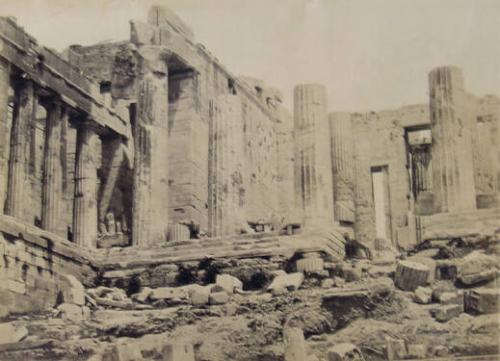 The Propylaea (Entrance to the Parthenon) Athens