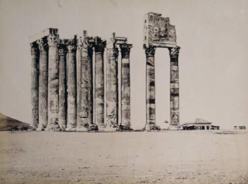 Temple of Jupiter. Athens.